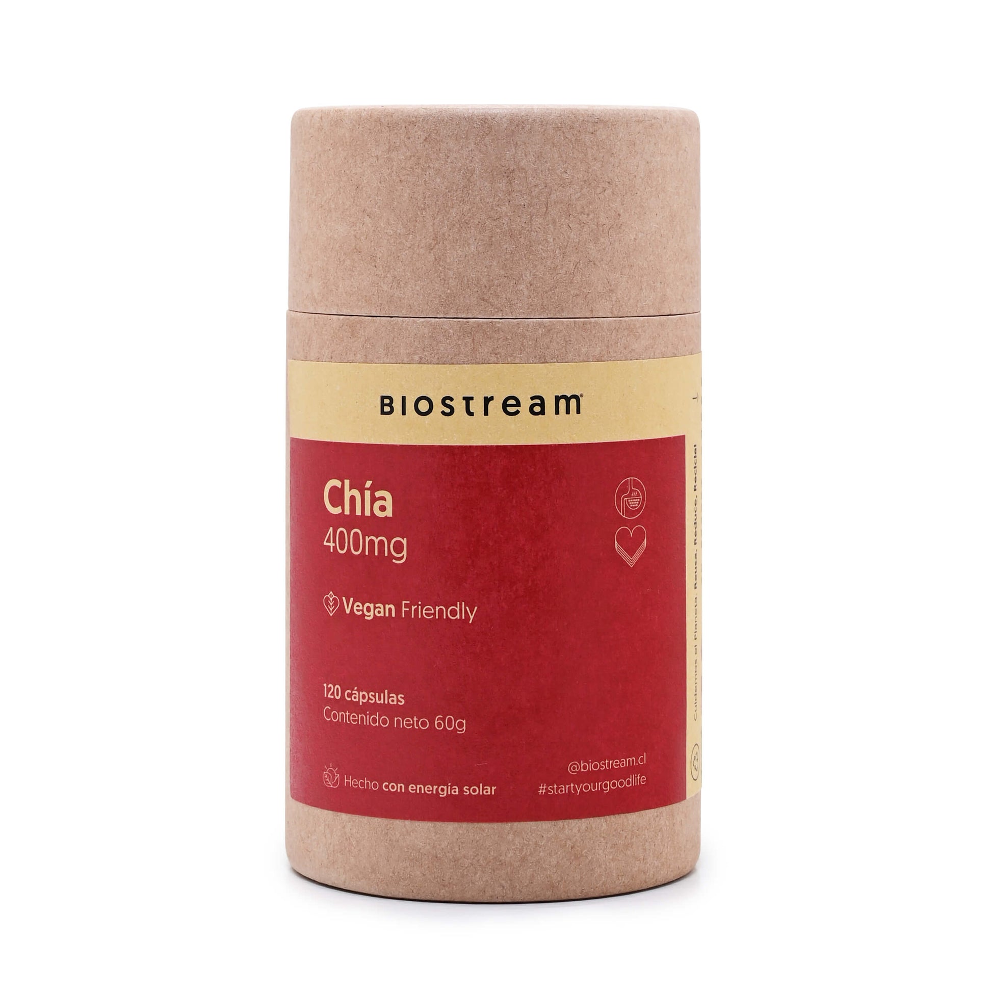 Chía 400mg 120 Cápsulas Vegano