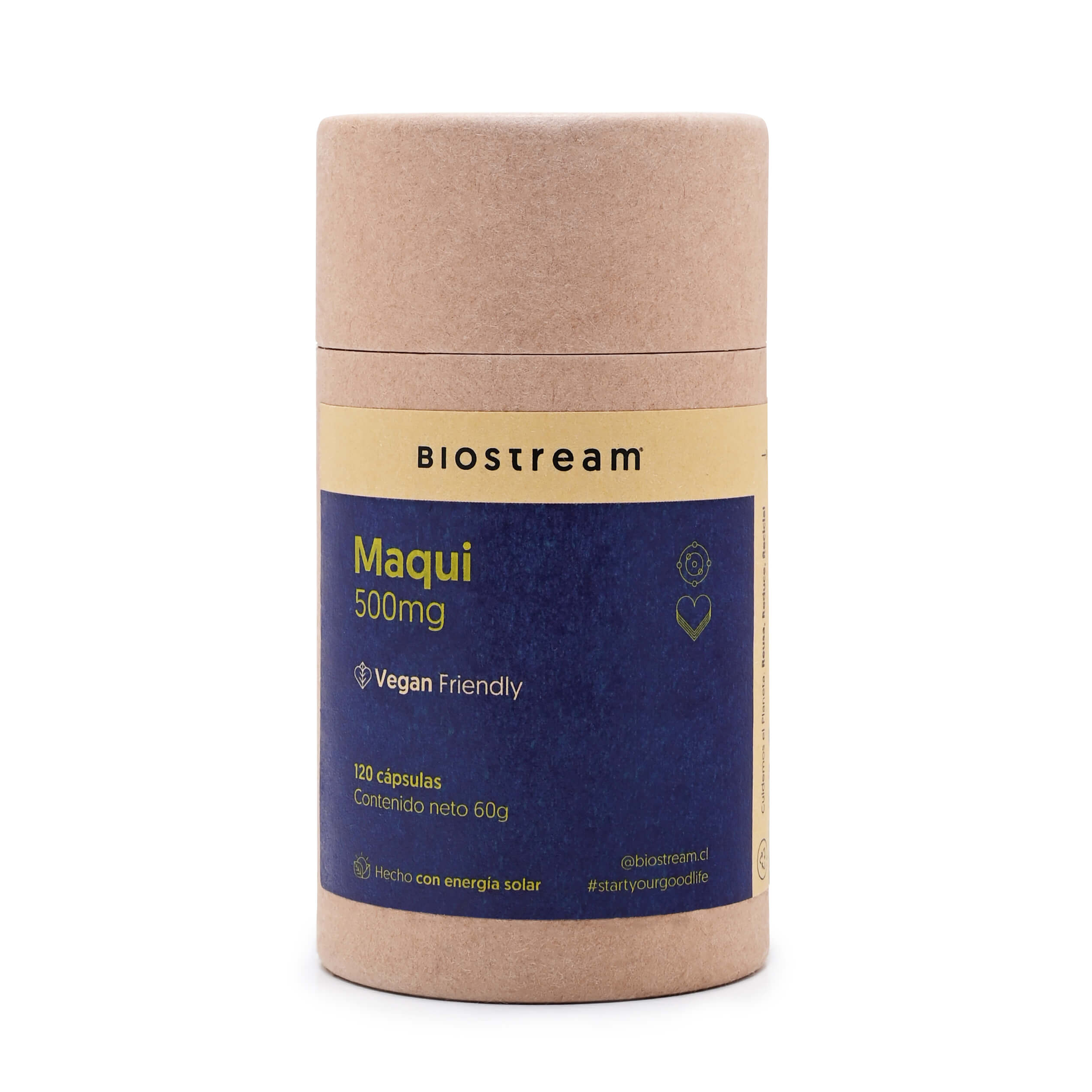 Maqui 500mg 120 Cápsulas Vegano