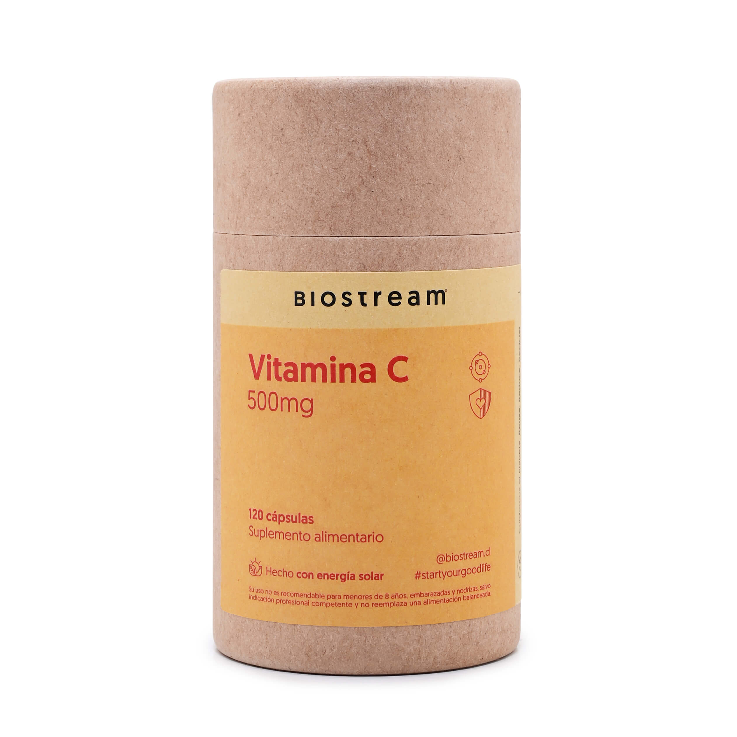 Vitamina C 500mg 120 Cápsulas