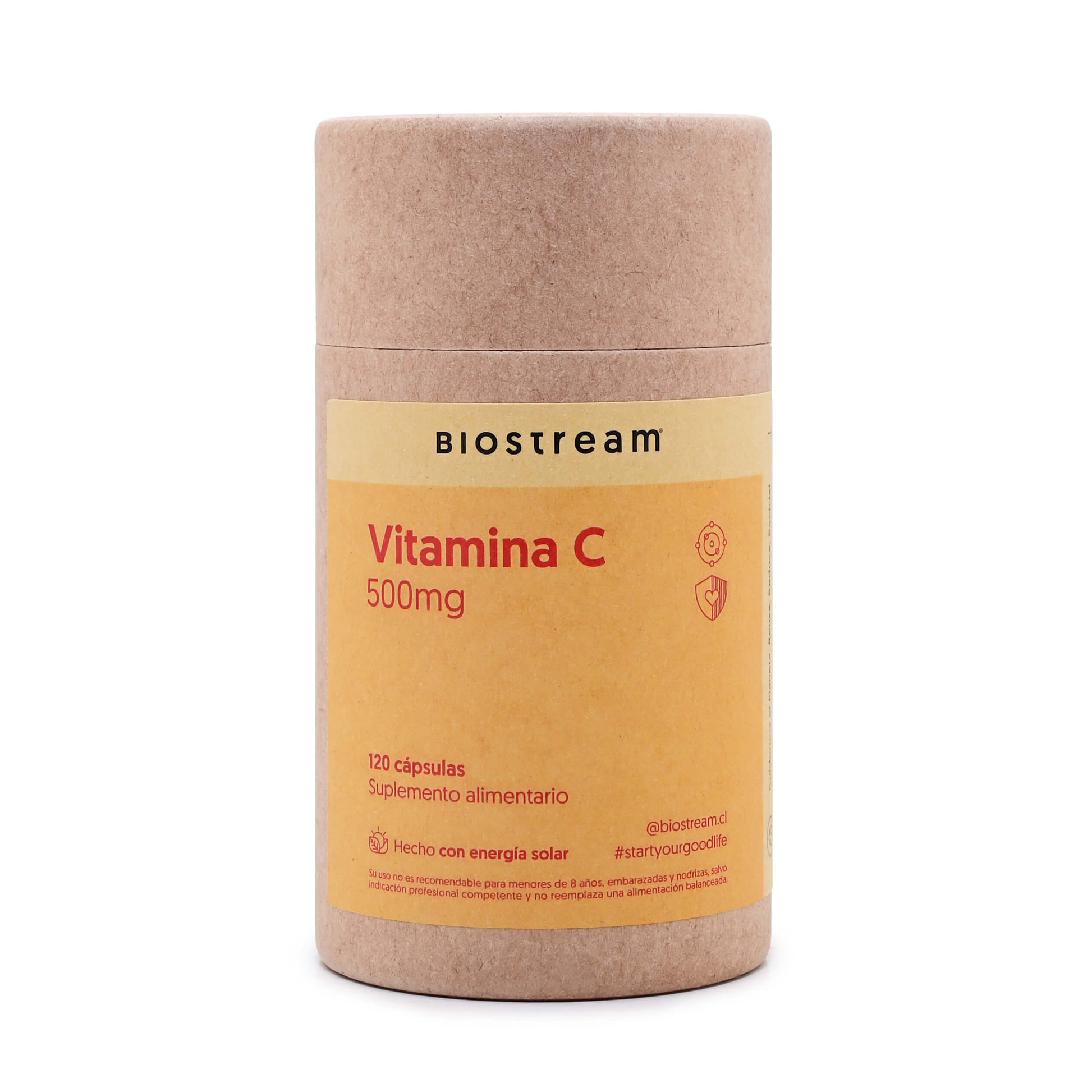 Vitamina C 500mg 120 Cápsulas