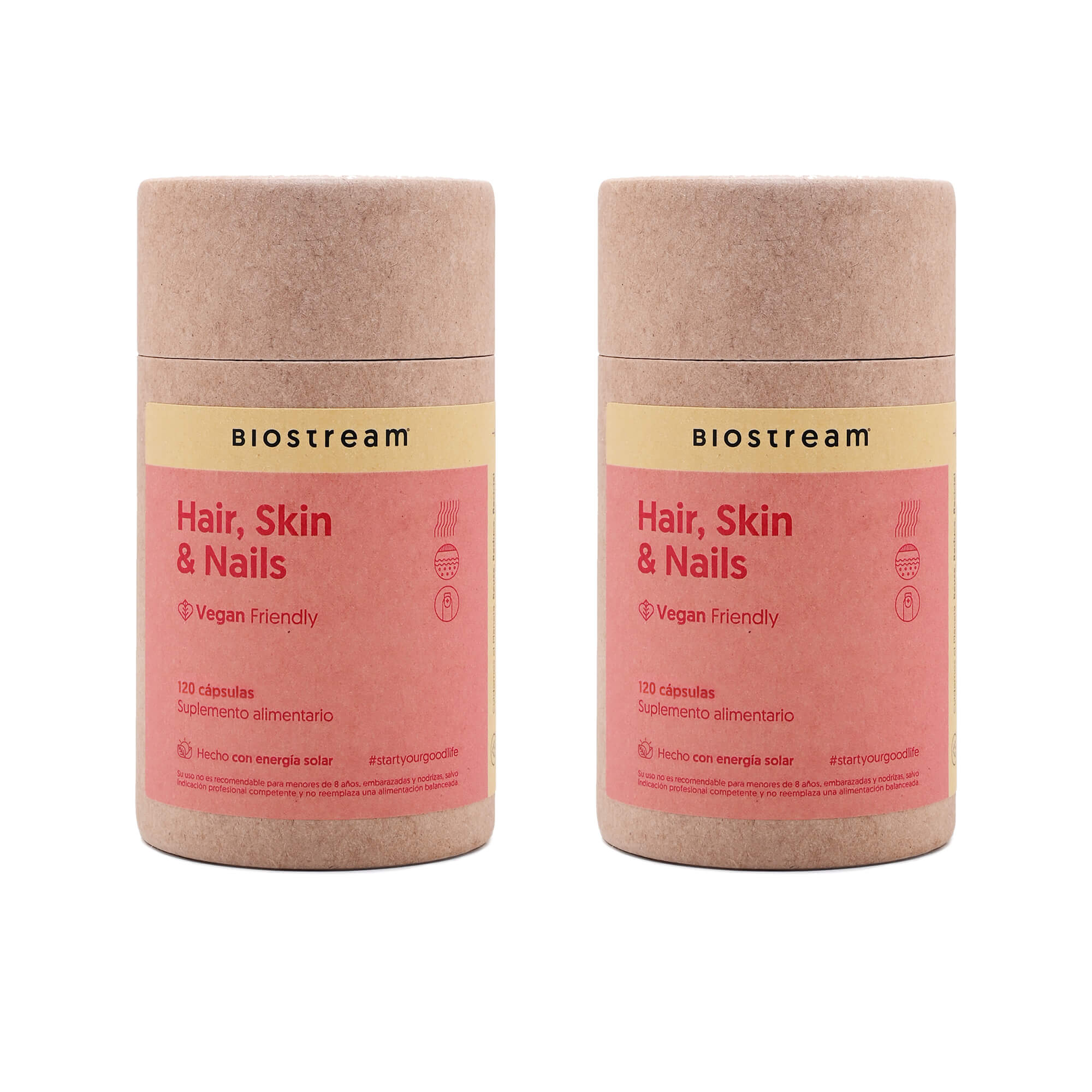 Hair, Skin & Nails 120 Cápsulas Micropellets Vegano