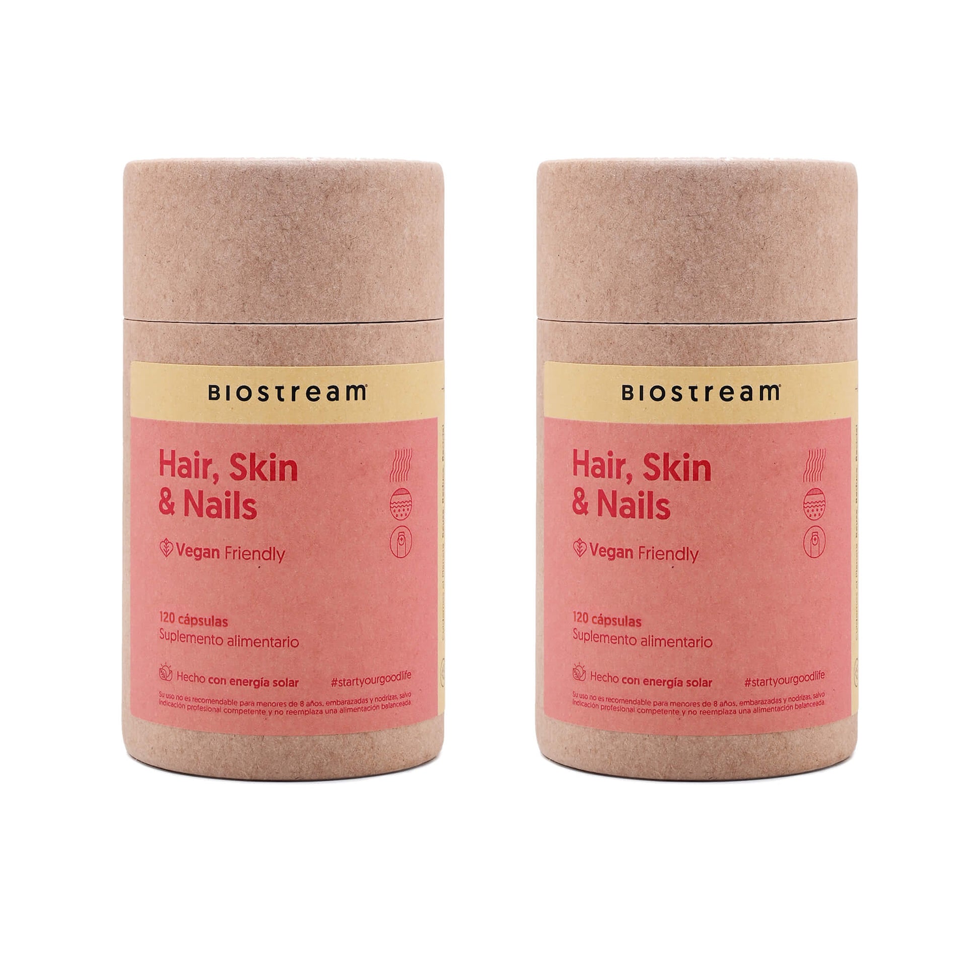 Hair, Skin & Nails 120 Cápsulas Micropellets Vegano