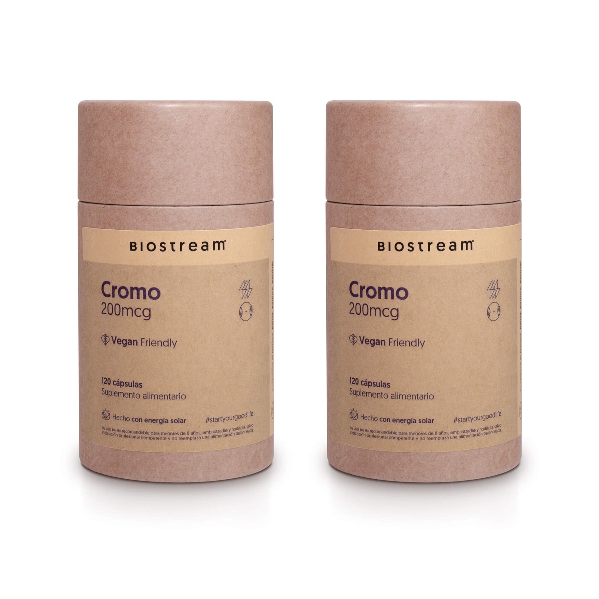 Cromo 200mcg 120 Cápsulas Vegano