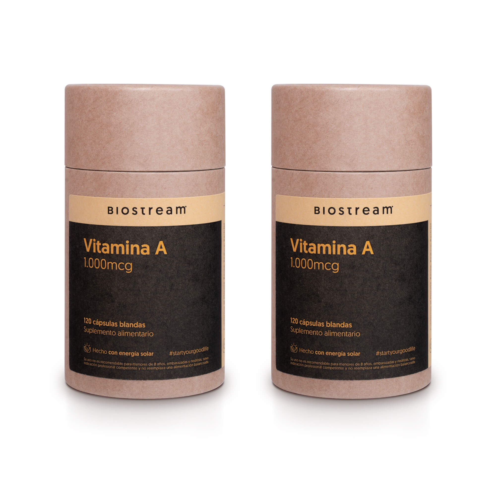 Vitamina A 1000mcg 120 Cápsulas Blandas