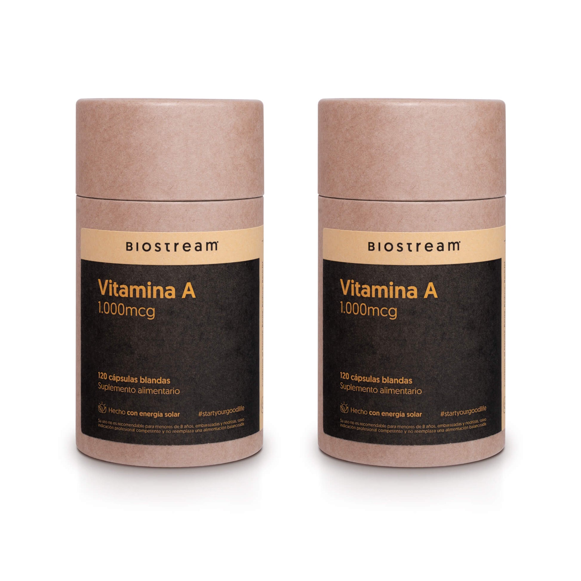 Vitamina A 1000mcg 120 Cápsulas Blandas